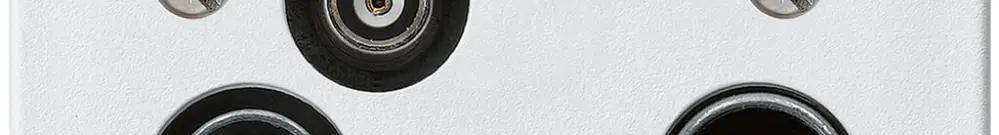 Presa d'antenna INS R-TV-Dati HA FLF 2GHz 19dB bianco 
