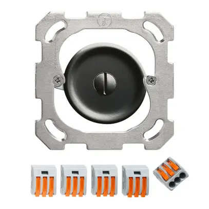 Scatola di derivazione INC 15A nero 2.5mm² 500V 3LNPE FH 