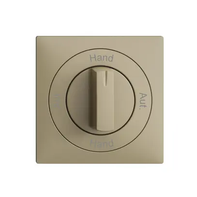 Frontset Aut.-Hand-Aut.-Hand EDIZIOdue 60×60mm sand 