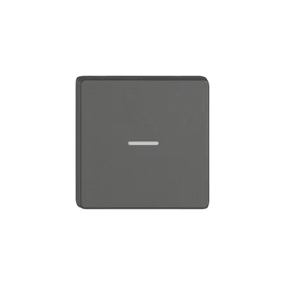 Pulsante 1/4 EDIZIO.liv Wiser con SNAPFIX® con simbolo – (meno) grs 