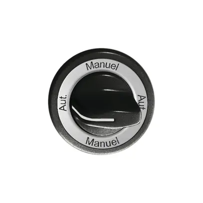 Kit frontal Auto-Main-Auto-Main pour interrupteur rotatif noir 