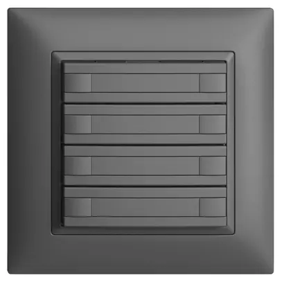 Pulsante KNX RGB INC EDUE FMI, 250mW, s.LED, c.carta, 8×pulsante, 1×tasto, grs 