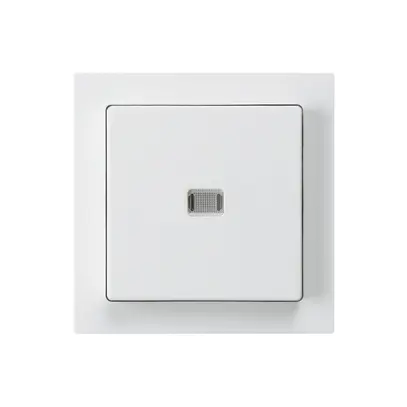 Interruttore pulsante luminoso INC kallysto 3/2P bianco 