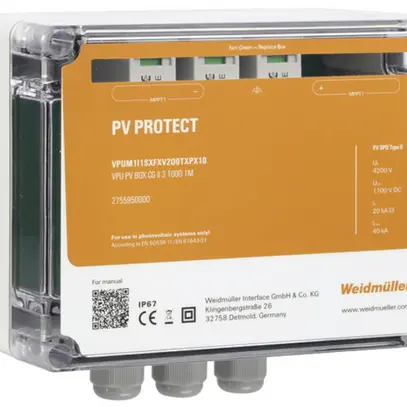 Coffret de protection surtension WM VPUM1I1SXFXV2O0TXPX10 