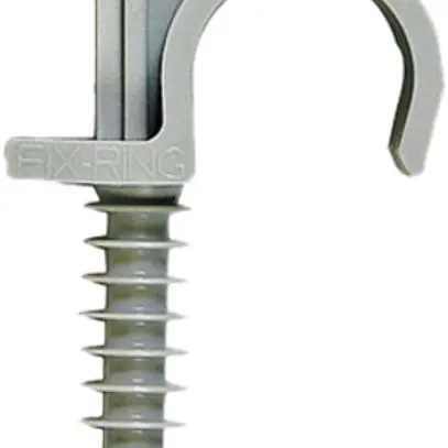 Brida tubo Fix Ring 20mm grigio chiaro 