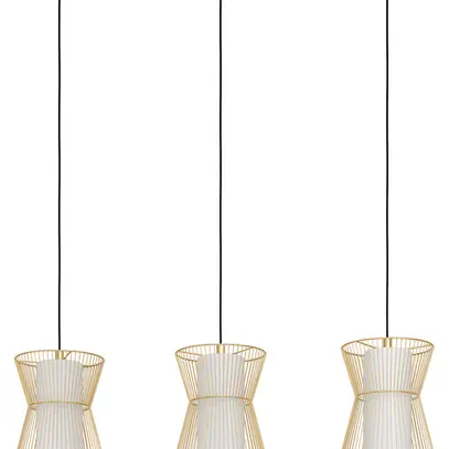Luminaire suspendu Eglo MASETA E27 3×0…40W 930mm bc/or 
