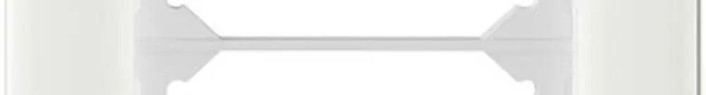 Intestazione INC EDIZIO.liv prestige SNAPFIX® 4×1 274×94mm vetro bianco 