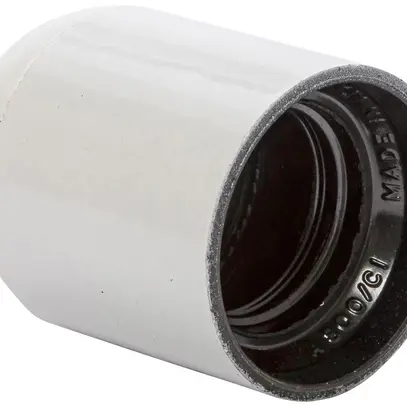 Portalampada ELBRO portalampada sospeso E27 Bakelit bianco 