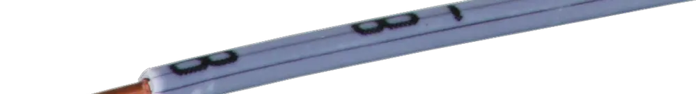T-Draht 1.5mm² Nr.8 grau Eca 