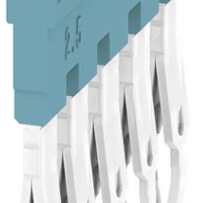 Connessione trasversale Weidmüller ZQV 2.5N/5 BL inserito 5L 5.1mm 24A bl 