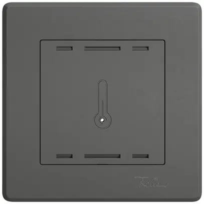 Kit di copertura INC EDIZIO.liv Wiser SNAPFIX® per sensore temp.96×96mm grs 