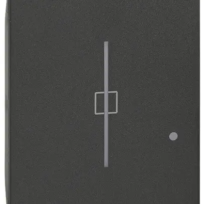 Cache de touche Living Now with Netatmo 2 mod.p.commande volet roulant noir 