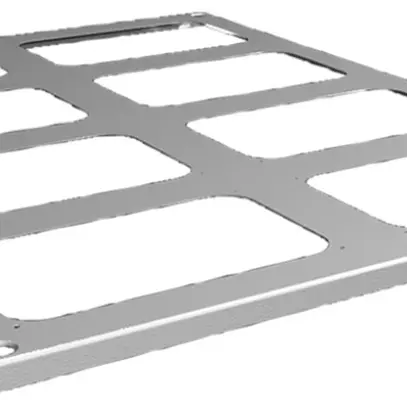 Oberbodenblech Rittal SV 9681.568 600×800mm Dachbeplankung grau 
