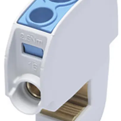 Morsetto per barra collettrice WM WBBD 16 BL 114A 16mm² 15.2mm blu 