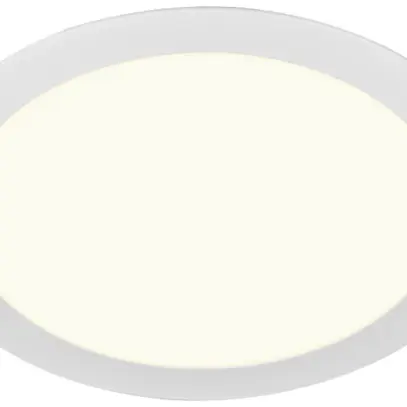 Downlight LED SLV SENSER 24 ROUND 13W 1300lm 4000K Ø215/205×20mm blanc 