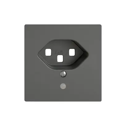 Kit di montaggio EDIZIO.liv SNAPFIX® per presa T23 con lente frontale grs 
