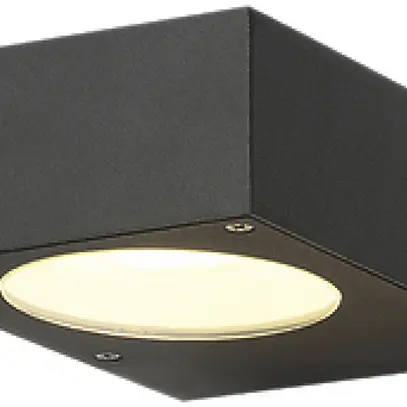 Lampada a muro SLV QUADRASYL, W4.3 11W IP44 antracite 