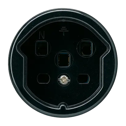 Inserto per presa T25 INC basico b nero 