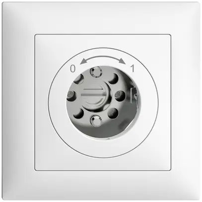 Contact pivotant ENC 0<-->1 EDIZIOdue blanc pour serrure, s.cyl. 