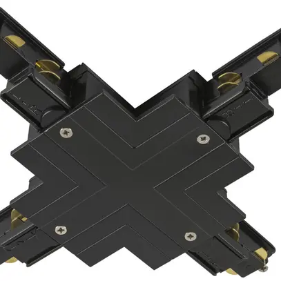 Raccordo a X SLV S-TRACK DALI 5 poli nero 