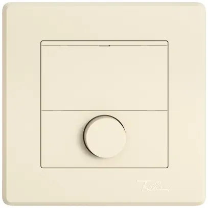 Tasto a pulsante di suoneria INC EDIZIO.liv SNAPFIX® 6A 250V cr 