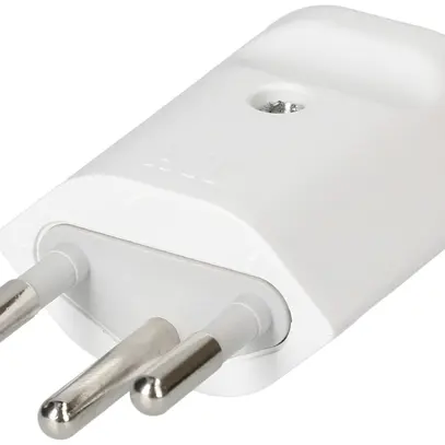 Stecker Typ 12 MAX HAURI MH, Kabeleinführung Ø8.5mm, weiss 