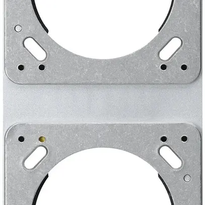 Plaque de montage ENC robusto 2×1 aluminium 