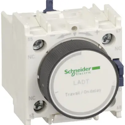 Blocco a tempo Schneider Electric LADR4 ritardato a la cadutaTeSys 