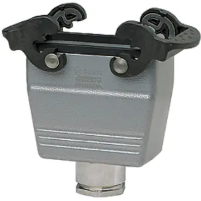 Boîtier de prise Walther PROCON P753642, filetage 1×M25, H=77.5mm, Al 
