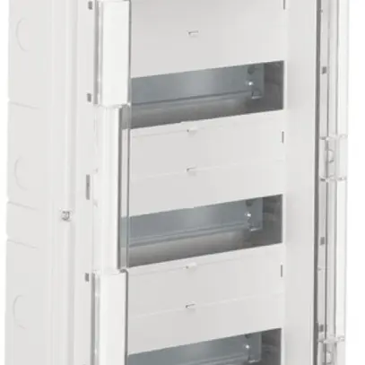Distributeur AP Hager vector 4-rangées 12UM IP65 310×677×151mm avec entrée 