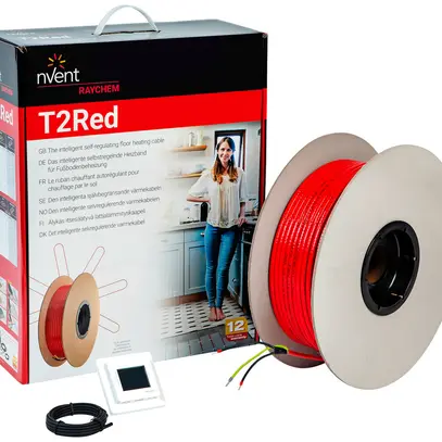 Ruban chauffant nVent RAYCHEM T2RED 23m avec thermostat SENZ-WIFI 