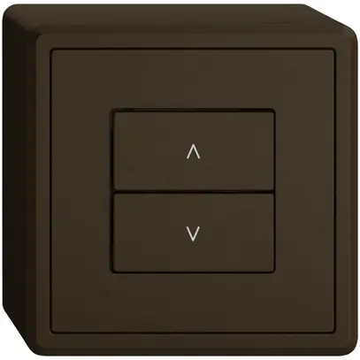 Station secondaire stores AP EDIZIO.liv Wiser SNAPFIX® 2 touches br 