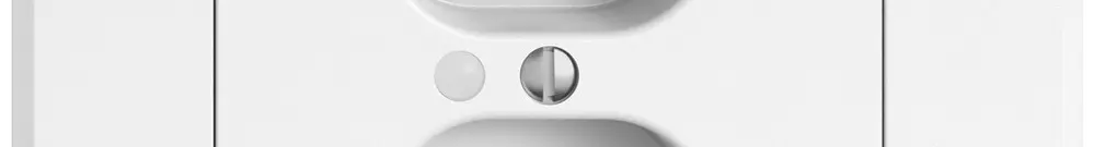 Kit di montaggio INC EDIZIO.liv SNAPFIX® per presa 2×T23 con lente frontale bi 