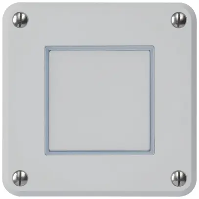 Contact à poussoir ENC robusto IP55 gris 