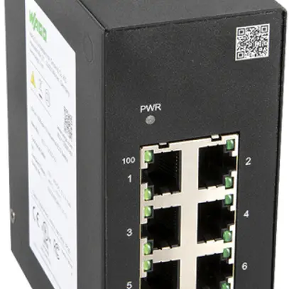 Industrial Switch WAGO 852-112, 8-port 100Base-TX, unmanaged, IP30 