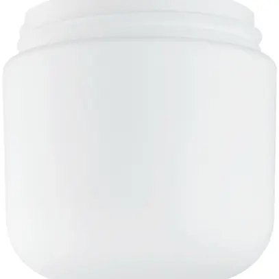 Vetro filettato Roesch rotondo filetto 123.5mm Ø138×138mm opale 