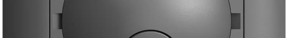 Kit frontal ENC EDIZIOdue gris foncé 88×88mm pour boîte de raccordement 