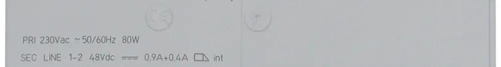 REG-Strangversorgung Urmet, für 2VOICE, 110/230VAC 