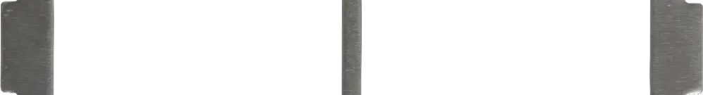 Plaque de fixation I-I Hager horiz. 77×137mm pour 2×FA6/M3/XLR 