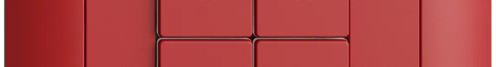 Comando per interruttore tapparelle INC 2c/4t Edue Wiser berry 