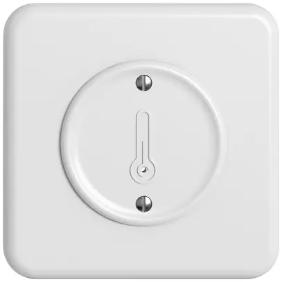 Kit di copertura INC STANDARDdue Wiser SNAPFIX® per sensore temp.90×90mm bi 