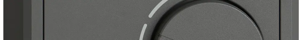 Termostato ambiente AP EDIZIO.liv SNAPFIX® senza interruttore 230VAC 50Hz grs 