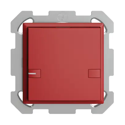UP-KNX-Taster RGB EDUE, 250mW, m.RGB-LED, 1×Taste, 2×Tastenb., ber 