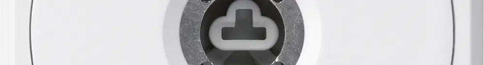 UP-Schlüsselschwenktaster robusto weiss o.Deckel o.Zylinder 2P für Kombination 