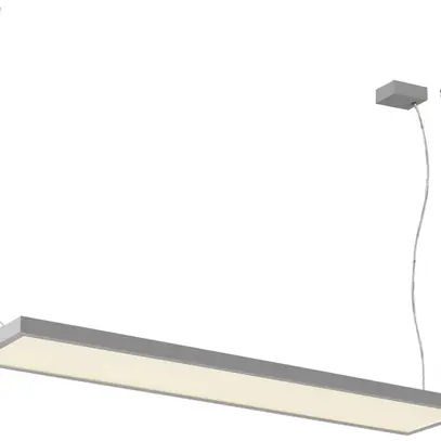 Lampada sospesa LED SLV WORKLIGHT PRO 120 50W 6100lm 4000K DALI grigio 