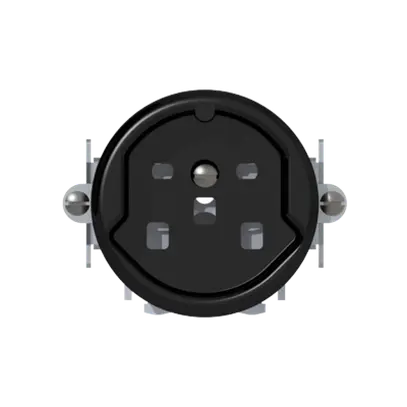 Prise CLASSIC E T25 noir 