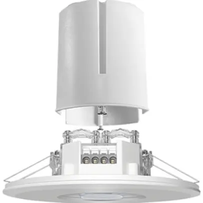 EB-Präsenzmelder ESYLUX PD-FLAT 360/8 BMS LARGE ROUND, weiss 