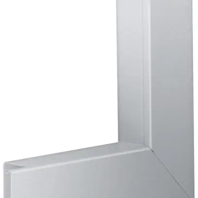 Angolo piatto Hager tehalit.LFS 45×30mm zinco IP30 