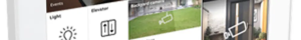Stazione interna video ABB IP touch 7, LAN/WiFi, DC/PoE, SM/FM bianco 