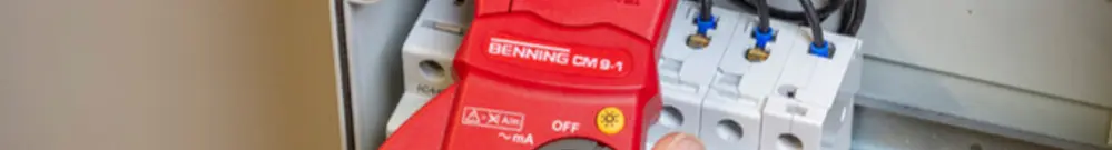 Pinza amperometrica Benning CM 9-1 600VUC 60A 600kΩ Cat IV 300V 